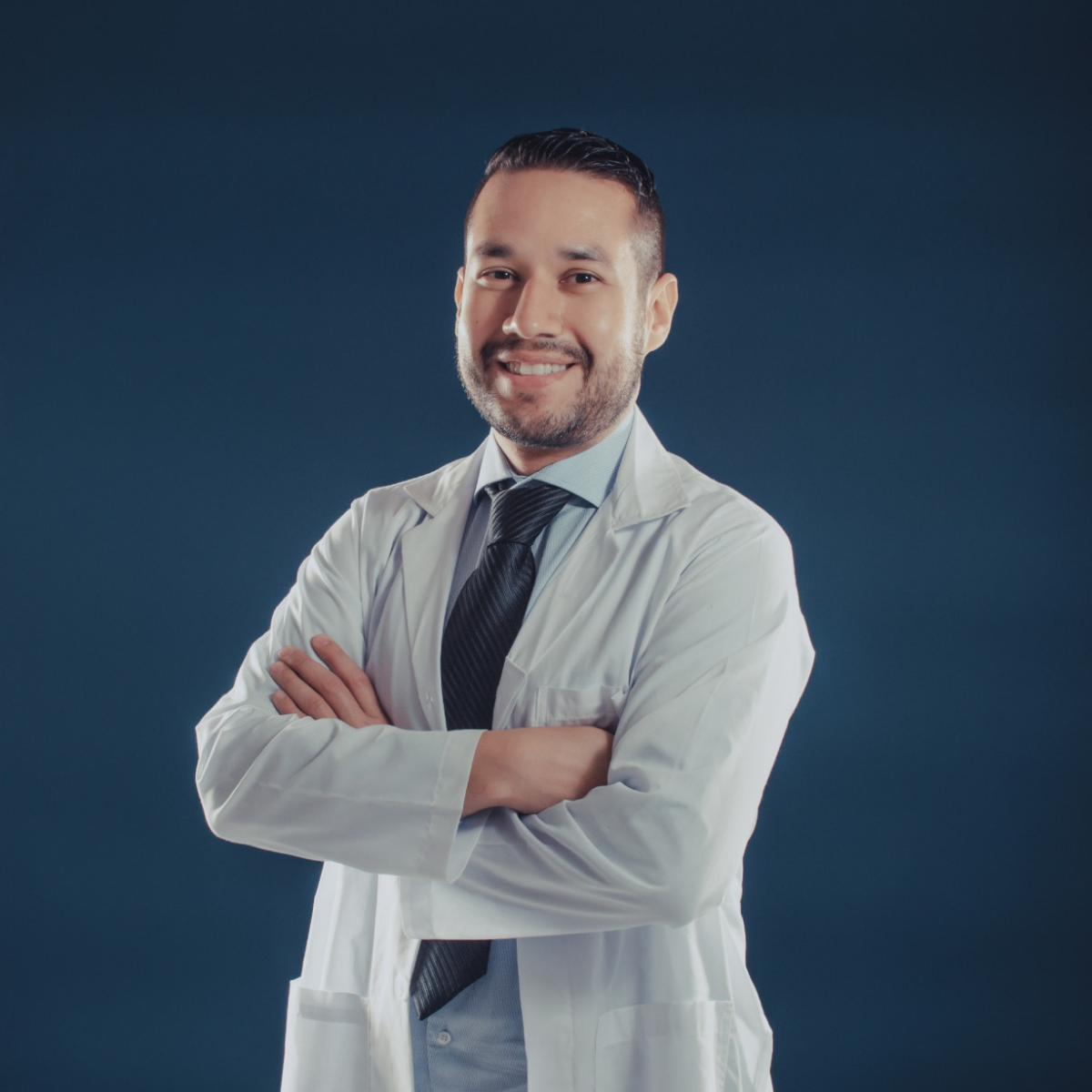 Retrato de Dr. David Vargas